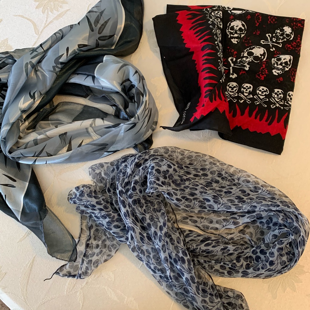 (Three Scarfs) Together $10